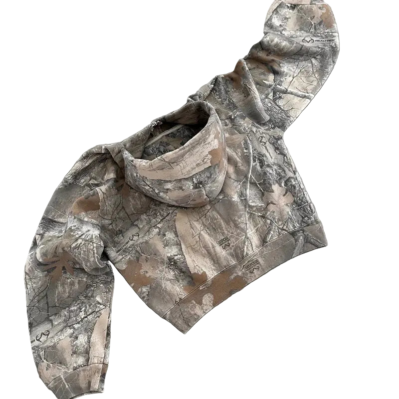 Hoodie Camouflage Sans fermeture - Lysee Shop