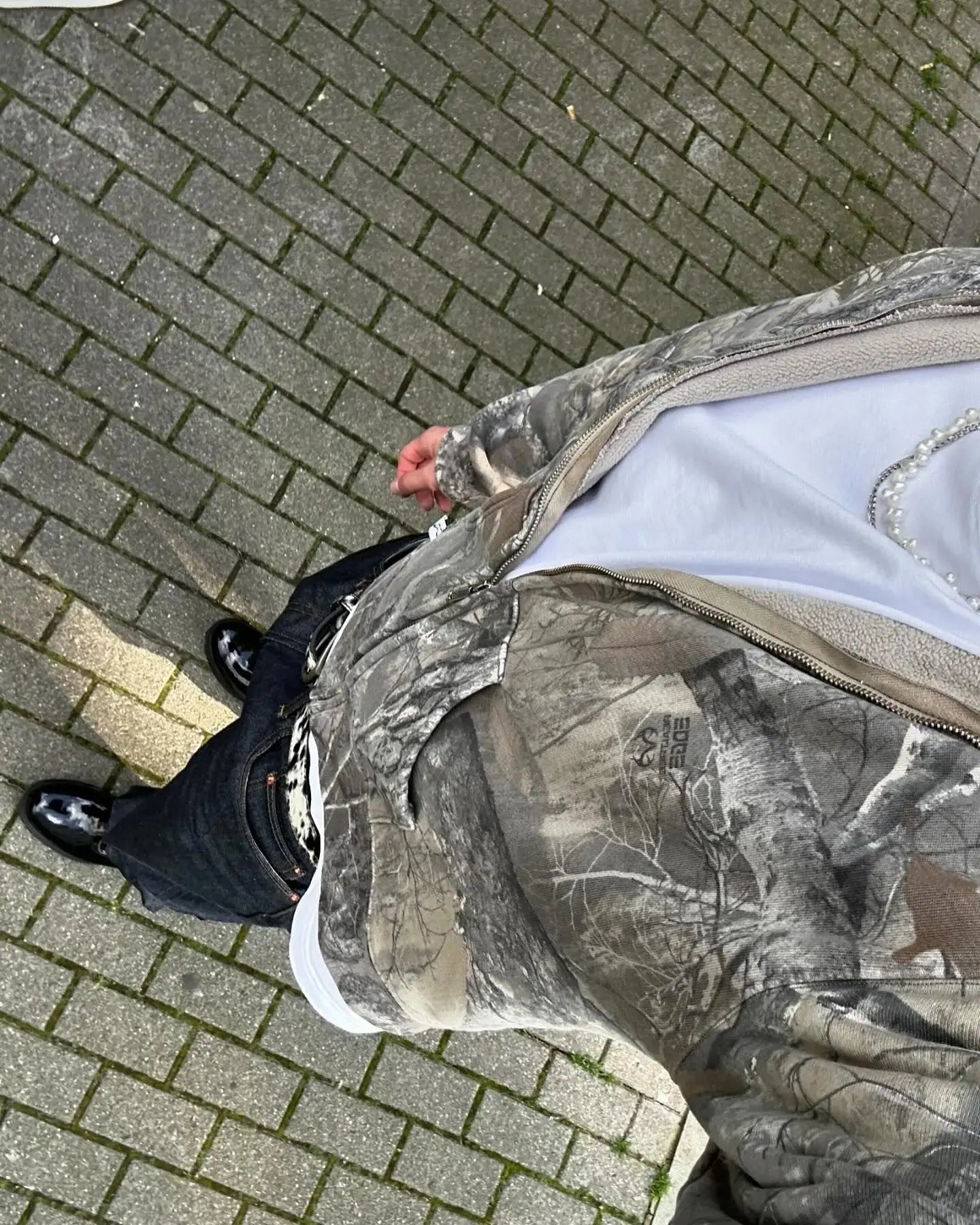 Hoodie Camouflage - Avec fermeture Ma boutique
