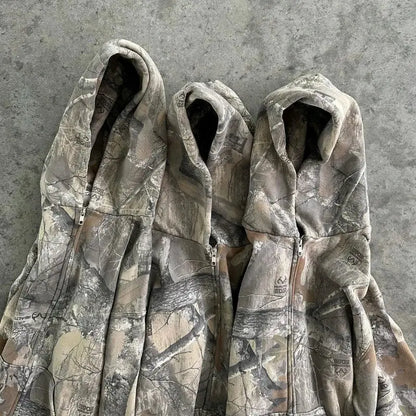 Hoodie Camouflage - Avec fermeture Ma boutique