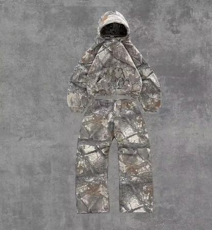 Hoodie Camouflage Avec fermeture - Lysee Shop